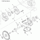 SPORTSMAN 6X6 - A06CL50AA Масляный насос