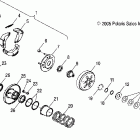 PHOENIX 200 QUADRICYCLE - A06PB20EA Привод сцепления