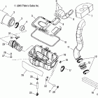 SPORTSMAN 800 EFI - A06MH76AL Воздушный фильтр