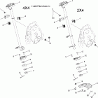 HAWKEYE 2X4/4X4 - A06LB27AA Рулевой вал