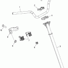 OUTLAW 525 - A08GJ52AA/AB Вал руля и руль