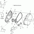 SPORTSMAN 6X6 - A06CL50AA Кожух сцепления