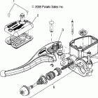 SPORTSMAN 700 EFI - A06MH68AQ Трост дроселя