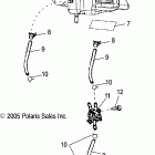 SAWTOOTH QUAD - A06PB20VA Топливный бак
