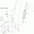 SPORTSMAN 800 EFI - A06MH76AL Strut, front