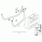 F650GS/M 05-07 (R13) Комплект дуг для кофров