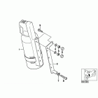 R1200RT 05-09 (K26) Fire extinguisher  /  holder