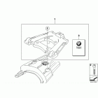 F800GS (K72) К-т регулируемого кронштейна верх.кофра