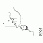 K1200GT 06-08 (K44) Fuel ventilation / attaching parts