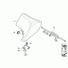 R1200RT 05-09 (K26) Bench seat lock, official vehicle