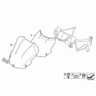 F800ST (K71) Стекло ветровое