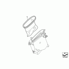 R1200RT 05-09 (K26) Radio partition insert