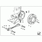 K1200LT 05-09 (89V3) Rear-axle-drive parts