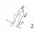 K1200GT 06-08 (K44) Wheel carrier