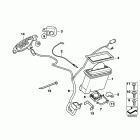 R1200RT 05-09 (K26) Radio cd  /  attachment parts