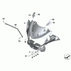 R1200RT 05-09 (K26) Облицовка верхней части