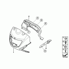 F650GS/M 05-07 (R13) Облицовка верхней части