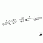 F650GS/M 05-07 (R13) Рукоятки руля