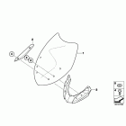 R1200RT 05-09 (K26) Стекло ветровое