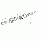 K100 (K589) Bevel gear and spacer rings