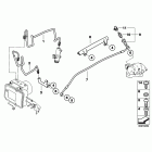 R900RT 09-10 (K26) Тормозные трубки задние (ABS)