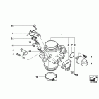 F650GS/M 05-07 (R13) Корпус дроссельной заслонки