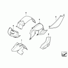 F800R (K73) Paint part yn80 white / lupinblau / magmarot