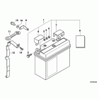 R1200C I 01-03 (59C3) Battery, maintenance-free