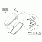 R1200RT 05-09 (K26) Case, official vehicle, single parts
