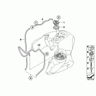R1200RT 05-09 (K26) Fuel tank ventilation