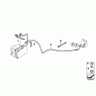 G650 Xmoto (K15) Тормозные трубки задние (ABS)
