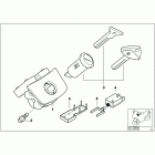 K1200LT 05-09 (89V3) Lock f radio partition cover