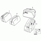 K1200LT 05-09 (89V3) Interior bag f top case and case