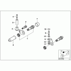 R1200RT 05-09 (K26) Switch, official vehicle speaker / radio
