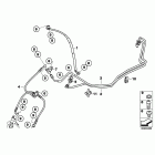 K1200R Sport (K43) Тормозные трубки перед.-ABS