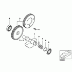 F650GS/M 05-07 (R13) Компенсационный вал