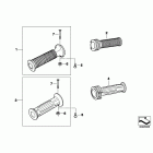 K1200GT 06-08 (K44) Рукоятка руля (с подогревом)