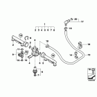 K1200GT 06-08 (K44) Valves / pipes of fuel injection system
