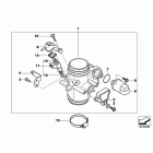 G650GS 08-09 (R131) Корпус дроссельной заслонки