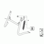 F650GS(K72) 09+ (K72) Подножка центральная