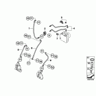R1200GS 05-07 (K25) Тормозные трубки перед.-ABS