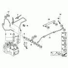 R1200ST (K28) Brake line, rear, i-abs generation 1