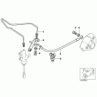 F650GS/M 05-07 (R13) Трубопровод торм.привода задн. не для ABS