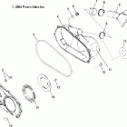 SPORTSMAN 700 EFI - A05MH68AC Кожух сцепления