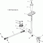 SCRAMBLER 500 4X4 - A05BG50AA Селектор переключения передач