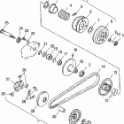 SPORTSMAN 90 - A05FA09CA Drive pulley