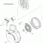 SCRAMBLER 500 4X4 - A05BG50AA Ручной стартер
