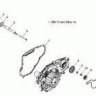 SPORTSMAN 800 EFI - A05MH76AC/AU/AW Oil pump and water pump