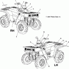 MAGNUM 330 2X4 - A05CB32AA Наклейки