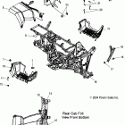 SPORTSMAN MV7 - A05MH68AP Cab, rear and seat